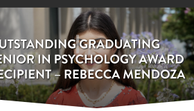 Outstanding Graduating Senior in Psychology Award Recipient
